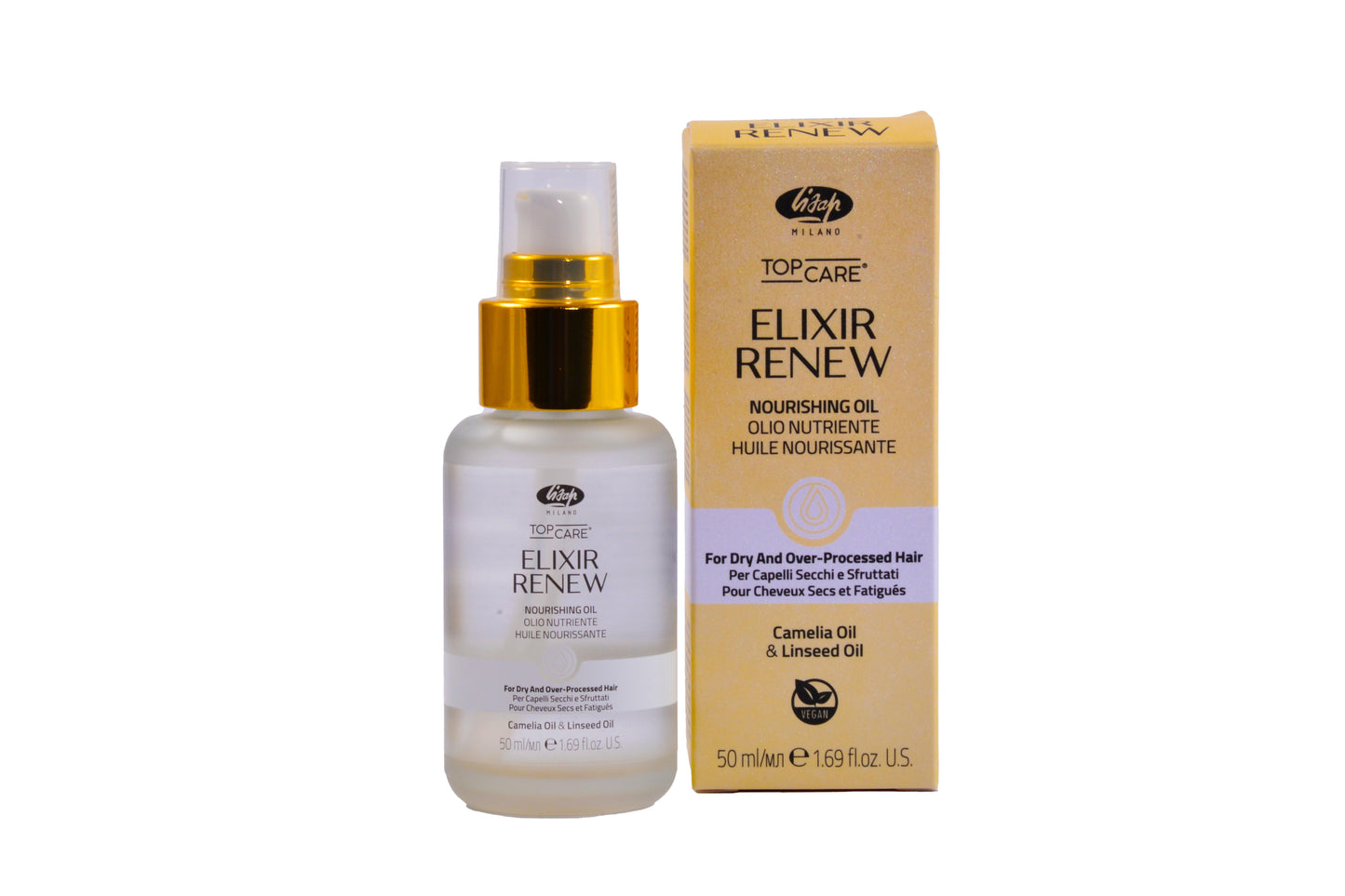 NEW Lisap Top Care Elixir Renew Nourishing Oil