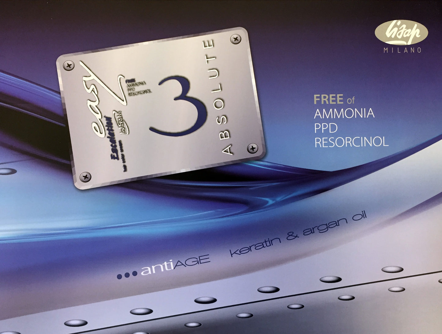 Lisap Easy Absolute Colour Chart